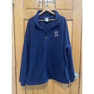 University of Illinois Fleece Sweater Sweatshirt Men's XL Fighting Illinois